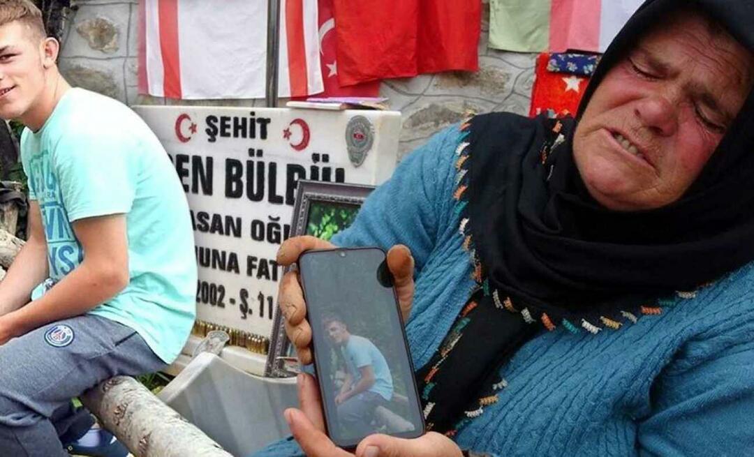 Eren Bülbüli ema Ayşe Bülbüli kõne oli südantlõhestav! Miljonid nutsid teie sünnipäeval
