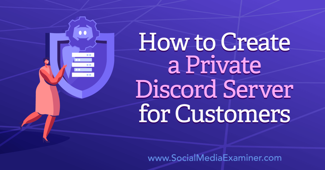 Kuidas luua klientidele privaatset Discord-serverit: sotsiaalmeedia uurija