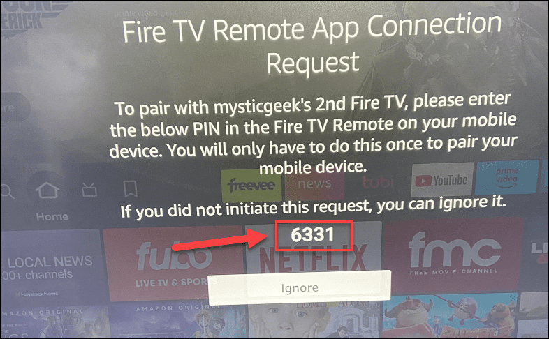 Kasutage Fire TV Sticki ilma kaugjuhtimispuldita