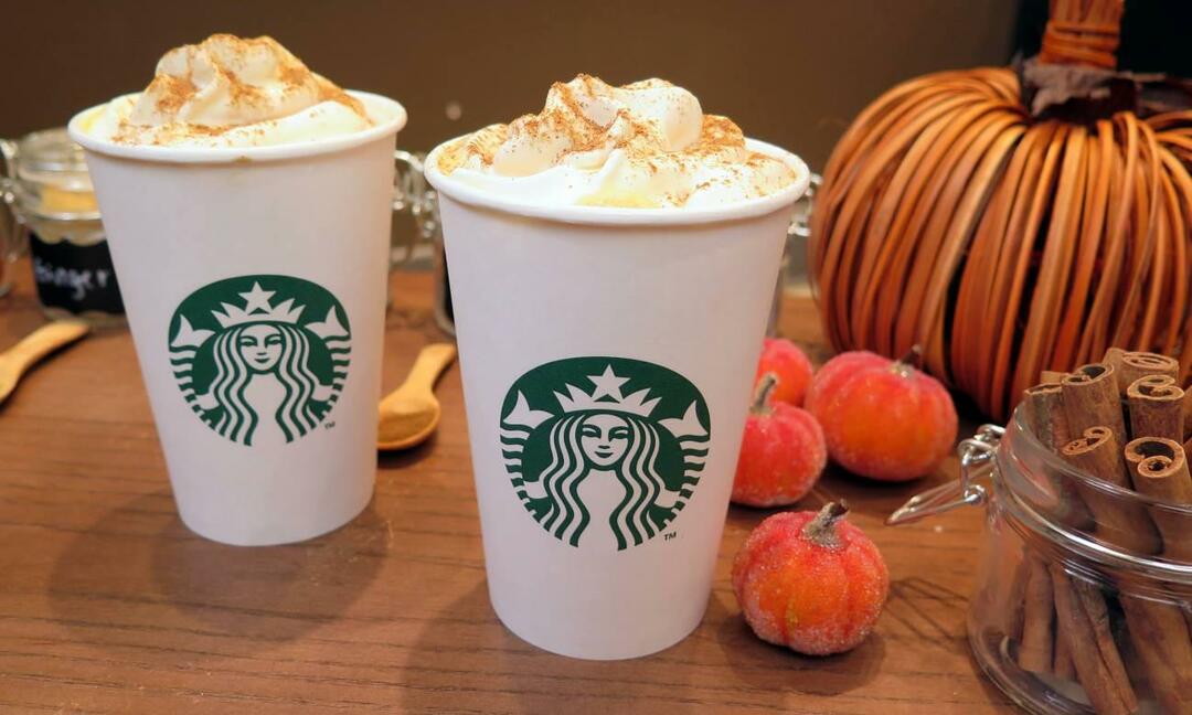 Kui palju kaloreid on Pumpkin spice latte's? Kas kõrvitsa latte tõstab kaalu? Starbucks Pumpkin spice latte