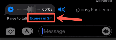 iphone sõnumid aeguvad