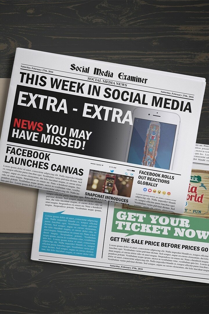 Facebook käivitab lõuendi: Sel nädalal sotsiaalmeedias: sotsiaalmeedia eksamineerija