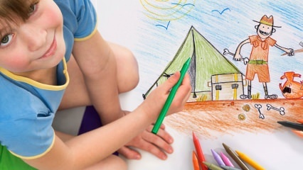 Kuidas õpetada lastele maalimist? Akvarellitegevused kodus! Naturaalse akvarelli valmistamine