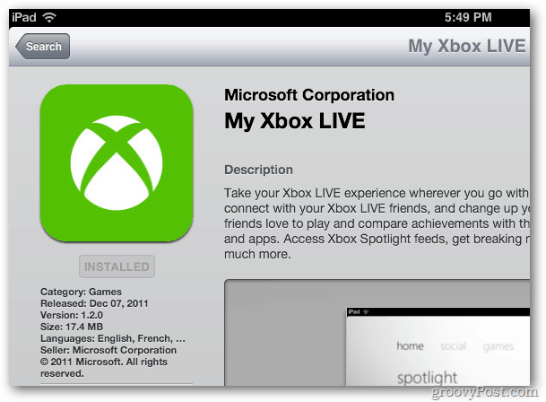 Minu Xbox Live