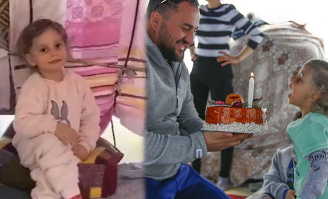 Nurhayat, kes soovis oma telklinnaku sünnipäevatorti, sai Kayserist tordi!