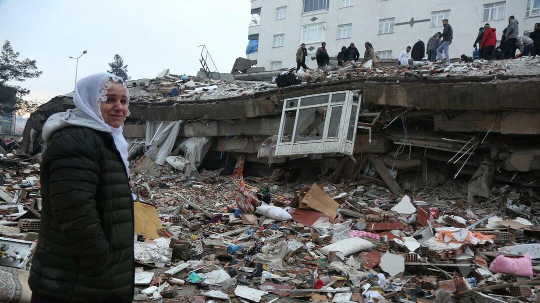 Kaadrid Kahramanmaraş-kesksetest maavärinatest