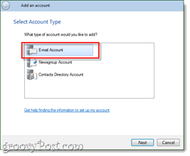 Windows Live'i e-posti konto