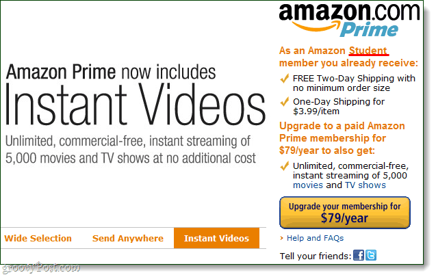Amazon tutvustab peamistele kasutajatele 2000+ filmide ja telesaadete tasuta voogesitust