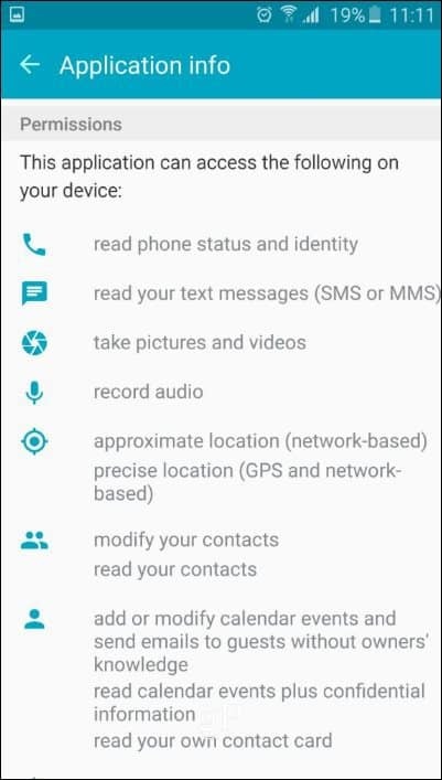 Androidi Marshmallow näpunäide: andke konkreetsed rakenduse load