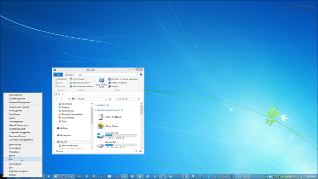 Windows 8.1 töölaua taust