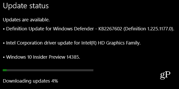 Windows 10 Preview Build 14385 on välja antud PC-dele ja mobiiltelefonidele