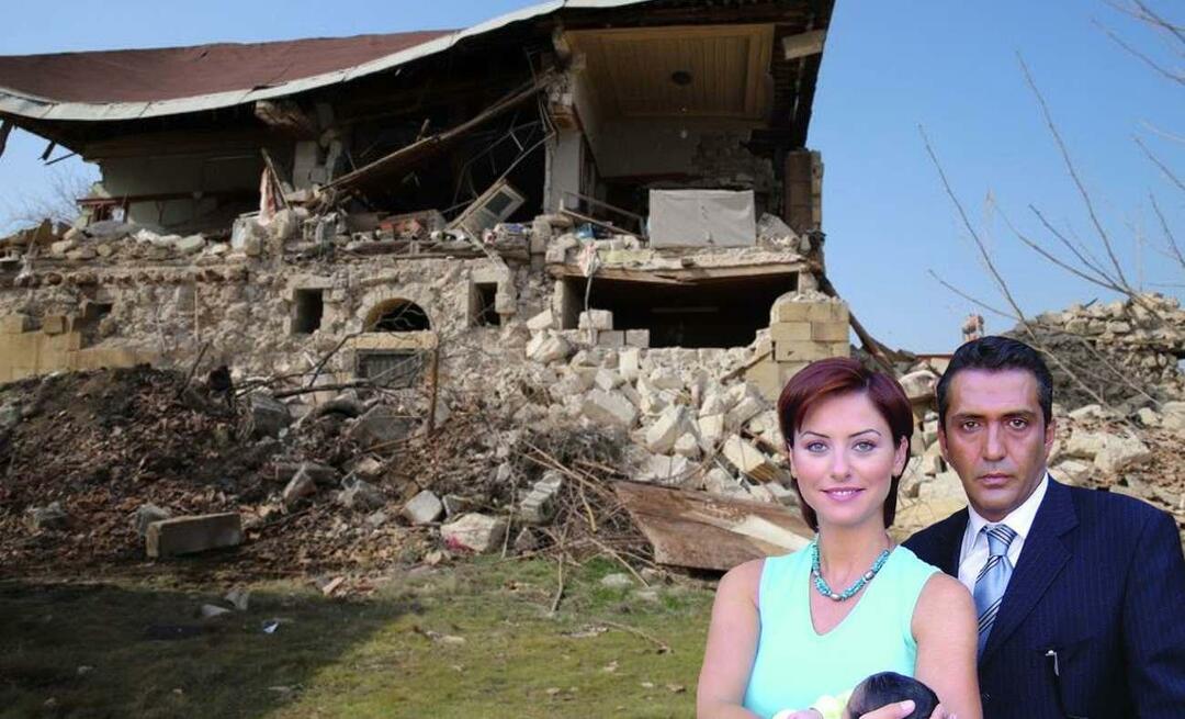 Sari "Zerda" tulistati! Hurşit Ağa mõis hävis maavärinas