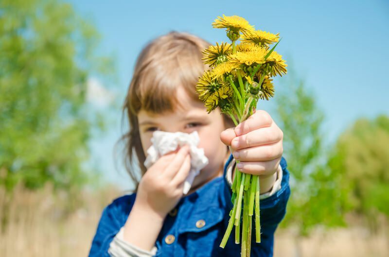 Kevadised allergia sümptomid imikutel ja lastel!