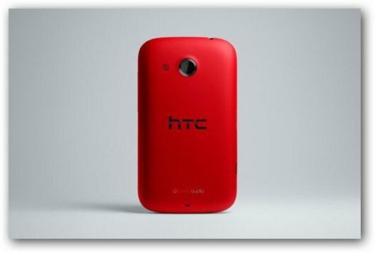 HTC Desire C - punane