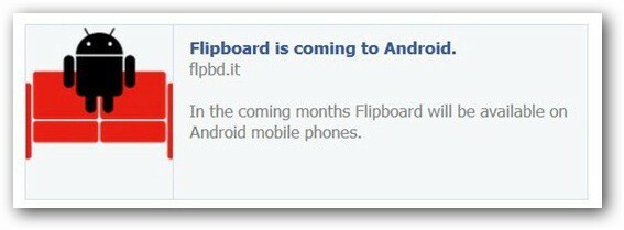 Flipboard for Android võib nüüd olla teie