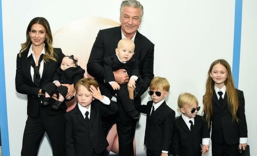 Alec Baldwin hoiab oma kaheksandat last!