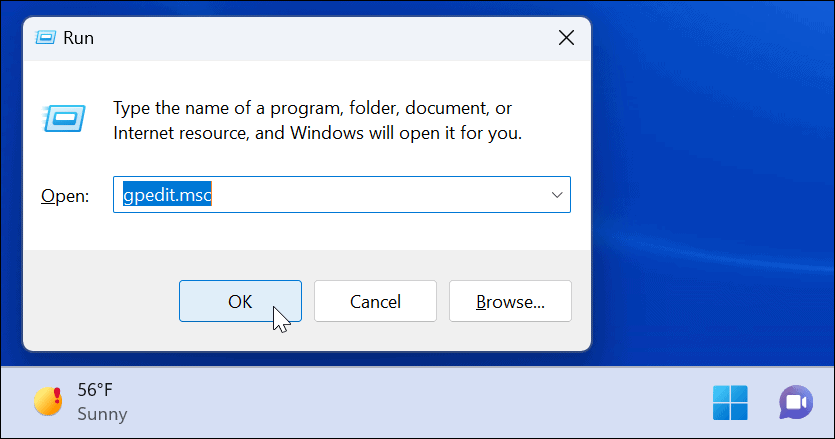 käivitage, vältige Windows 11 kiirsätete muutmist