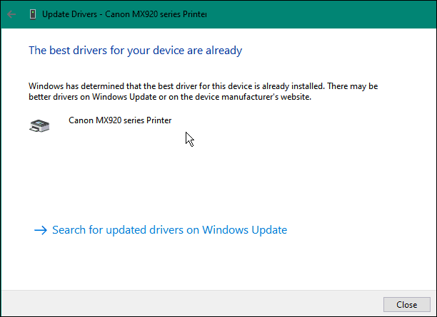 automaatse kontrolli parandamise draiver pole Windows 11-s saadaval