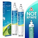 Waterdrop NSF 53 & 42 sertifitseeritud külmiku veefilter, ühildub GE RPWF-iga (mitte RPWFE), täiustatud, pakendis 2