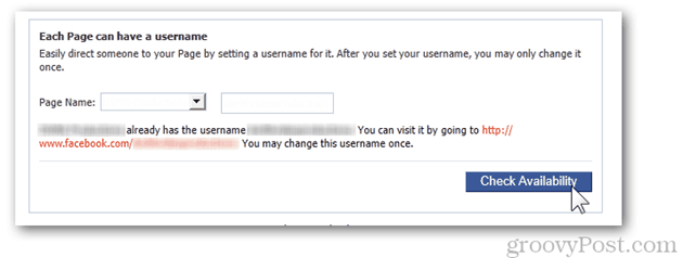 facebooki lehe seaded kasutajanimi muuta kasutajanime igal lehel võib olla kasutajanime leht kontrollib saadavust