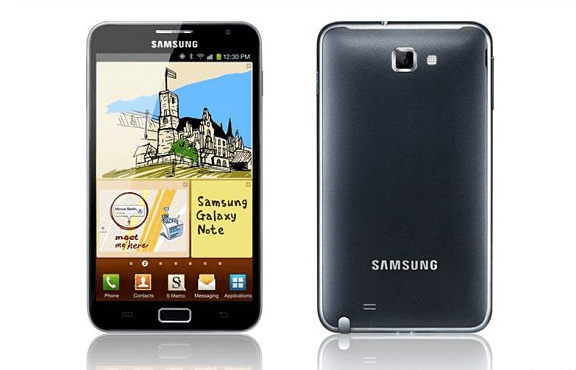 Üks miljon Samsung Galaxy Note'i tarnitud