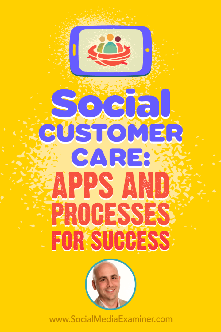 Sotsiaalne klienditeenindus: rakendused ja eduprotsessid, mis sisaldavad Dan Gingissi teadmisi sotsiaalmeedia turunduse Podcastis.