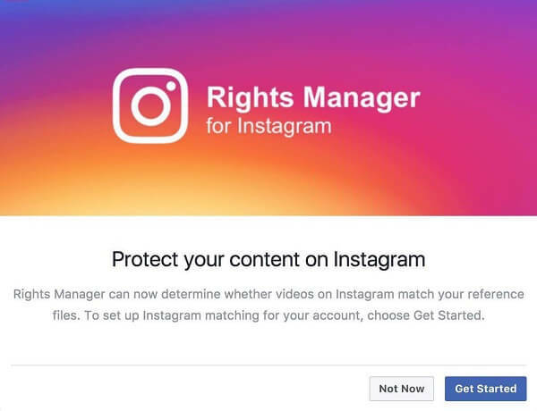 Tundub, et Instagram on lubanud Instagrami õiguste halduri.