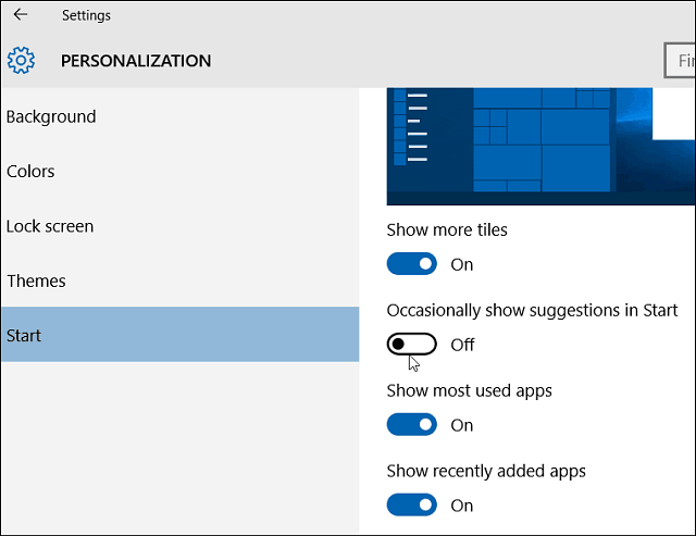 Windows 10 käivitusseaded
