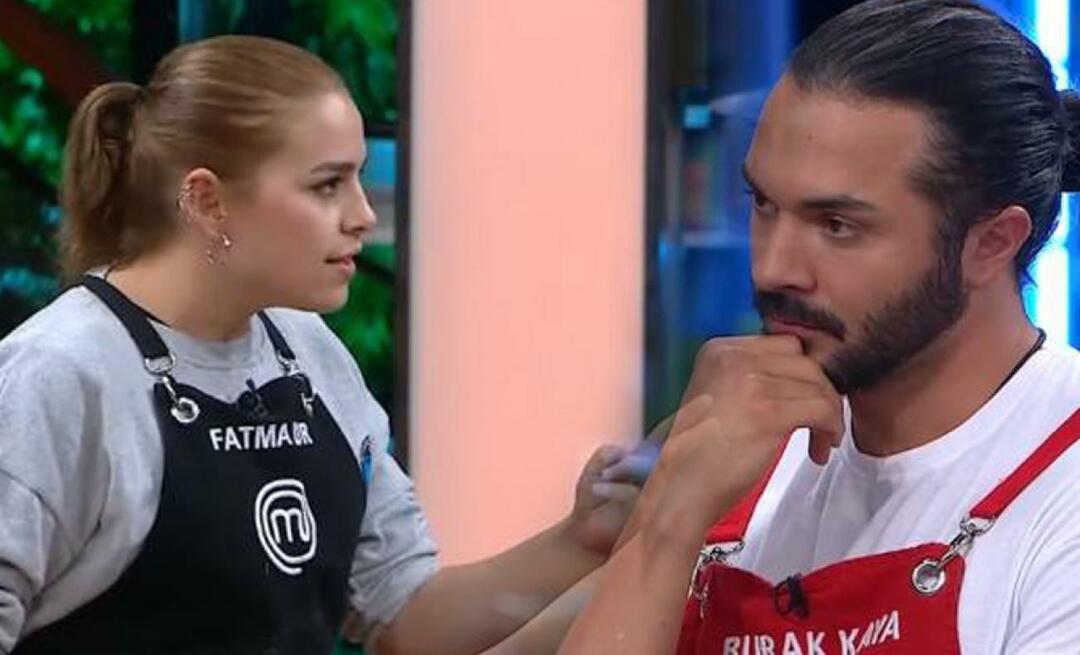 Fatma Nur ja Burak Kaya läksid MasterChef Türgis üksteisele: te olete nii lugupidamatu!