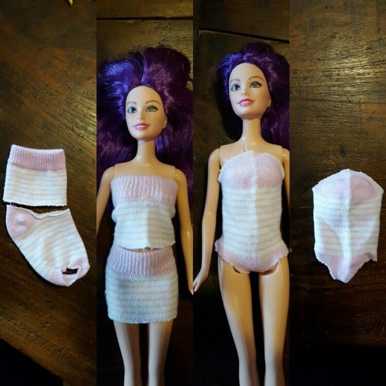 Kuidas õmmelda Barbie-nukkudele riideid? Lihtne ja praktiline beebikleidi õmblemine