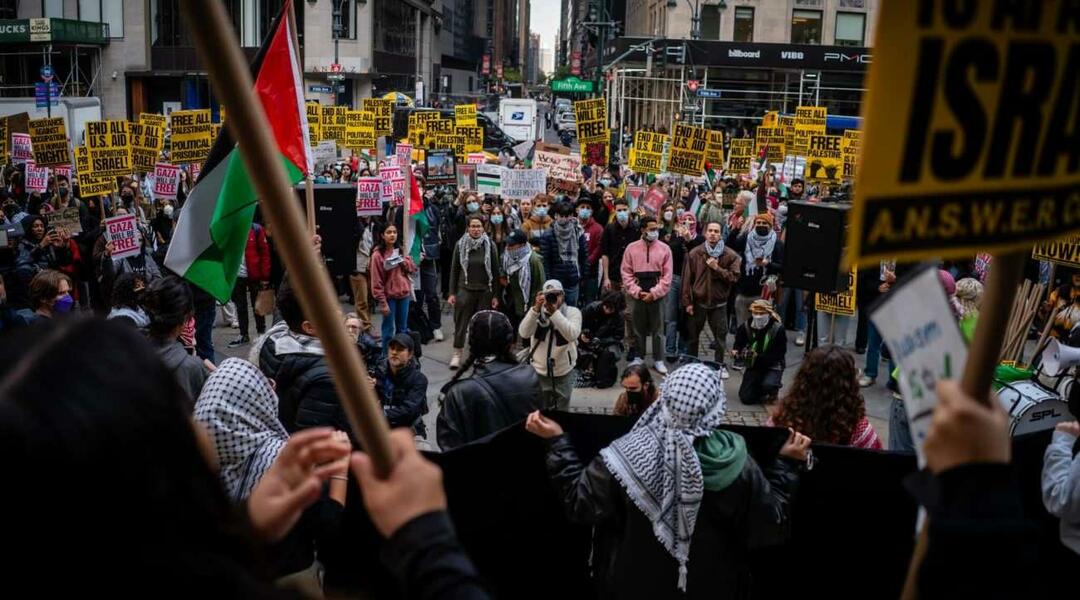 Palestiina New Yorgi streik