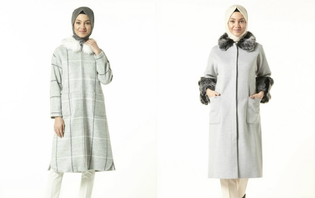 Hijabiga 2020 taskukohased pika karvaga mudelid