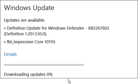 Microsoft vabastab Windows 10 Build 10159, üks päev pärast 10158 ehitamist