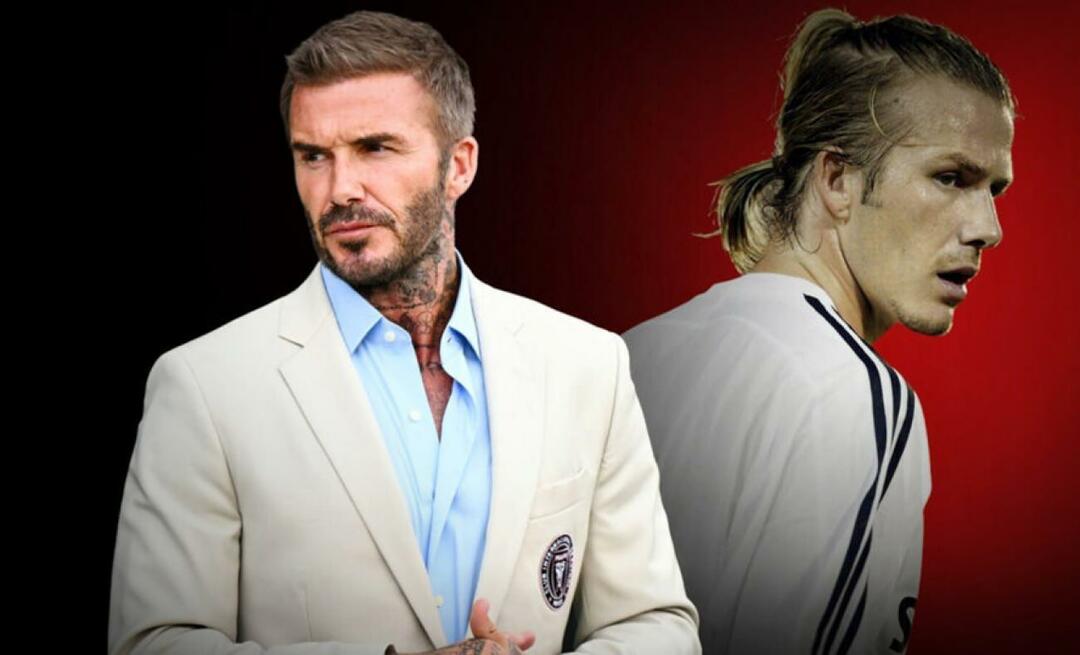 David Beckham heitis oma naisele Victoria Beckhamile ette, et ta ütles: 