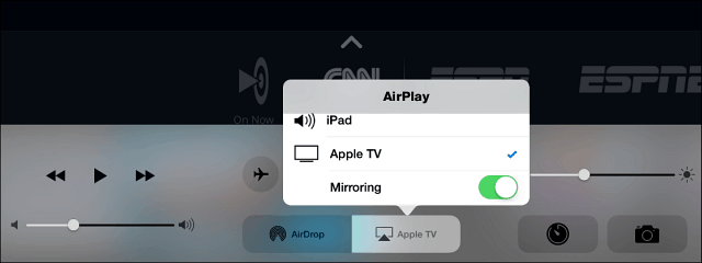 AirPlay Apple TV-le