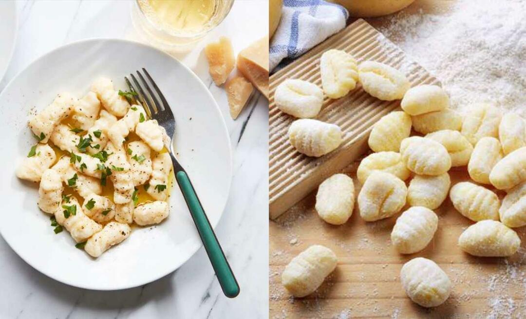 Kas gnocchit saab teha ilma kartulita? Siin on Itaalia köögi maitse, gnocchi