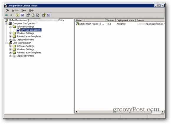 Kuidas MSI pakette juurutada rühmapoliitikas Windows Serveris