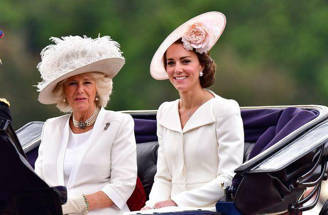 Inglismaa kuningas III. Charlesi naine Camilla ja Kate Middleton