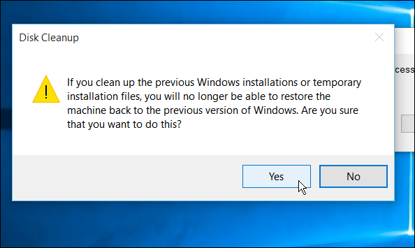 Postitage Windows 10 versiooniuuendus: saate oma sõiduruumi tagasi