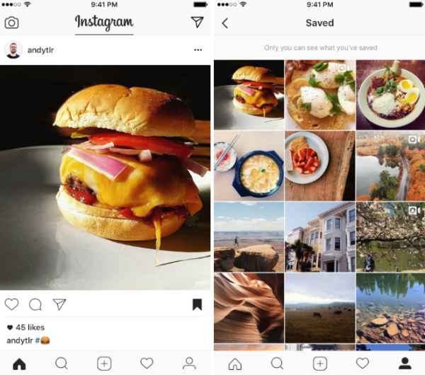 Instagrami salvestatud postitused on nüüd saadaval Instagrami versiooni 10.2 osana nii iOS-ile kui ka Androidile.