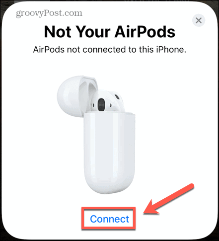 iphone ühendada airpods