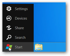 Windows 8 menüü Start Metro UI Twaker