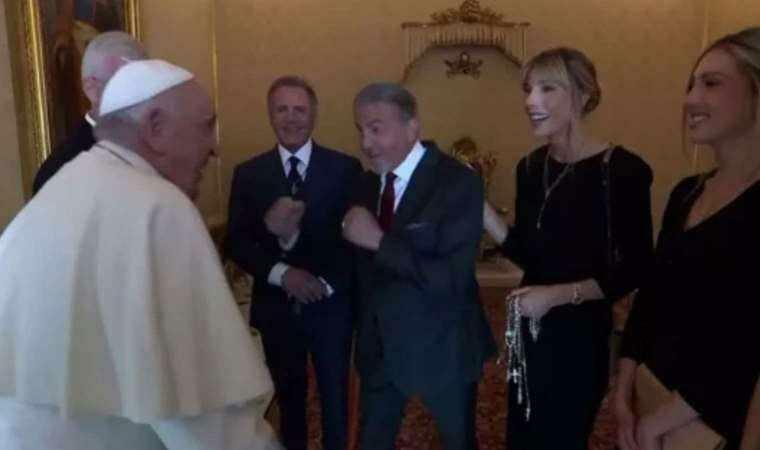 Huvitav dialoog Sylvester Stallone ja paavst Franciscuse vahel