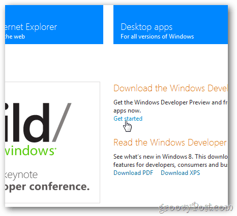 Windows 8 allalaadimisleht