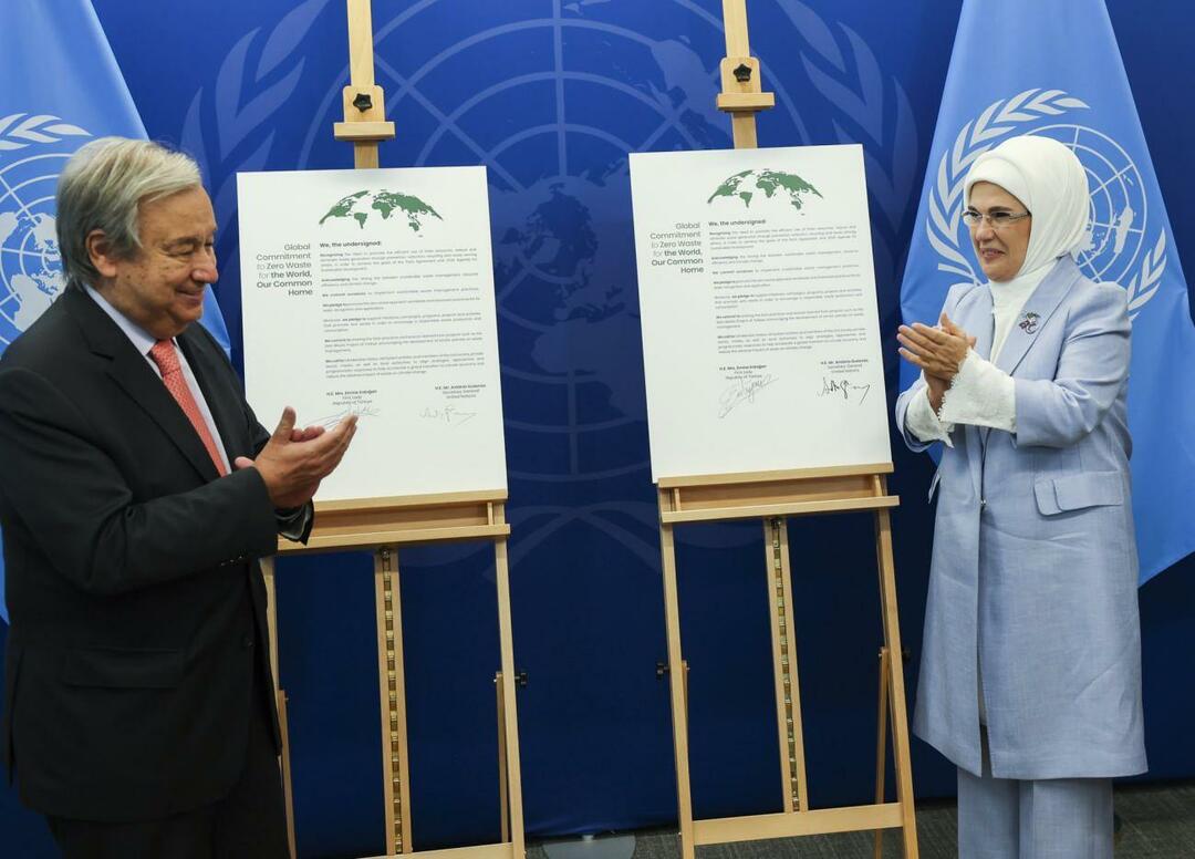 ÜROs kirjutati alla hea tahte deklaratsioon Emine Erdoğani projektile, mis on maailmale eeskujuks!