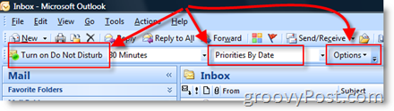 Microsofti e-posti prioriteedi konfiguratsioon:: groovyPost.com