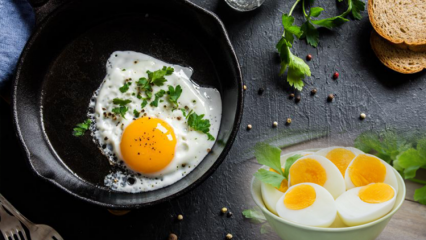 Mis on keedetud muna dieet? Munade dieet, mis kaotab 12 kilo nädalas