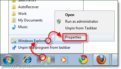 kohandage Windows Exploreri tegumiriba otsetee omadusi