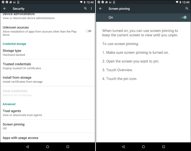 Lukustage Android 5.0 pulgakomm ainult ühe ekraaniga kinnitamise rakendusega
