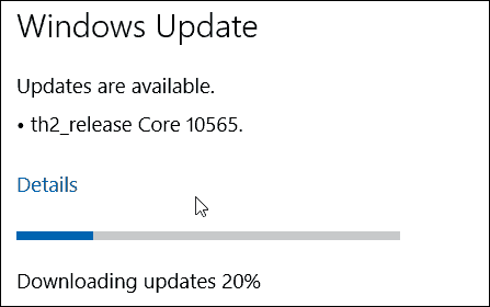 Windows 10 ehitamine 10565